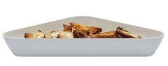 Треугольное блюдо для выкладки в витрине 38х50,8х6,4 см Cambro, Белый, 4,2 л