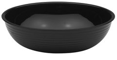 Салатниця кругла, Ø 25,4 см для викладки в вітрині Cambro (США), Чорний, 3 л